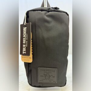 True Religion Men’s Crossbody/ Sling/ Porter Bag TR104850 Black NWT